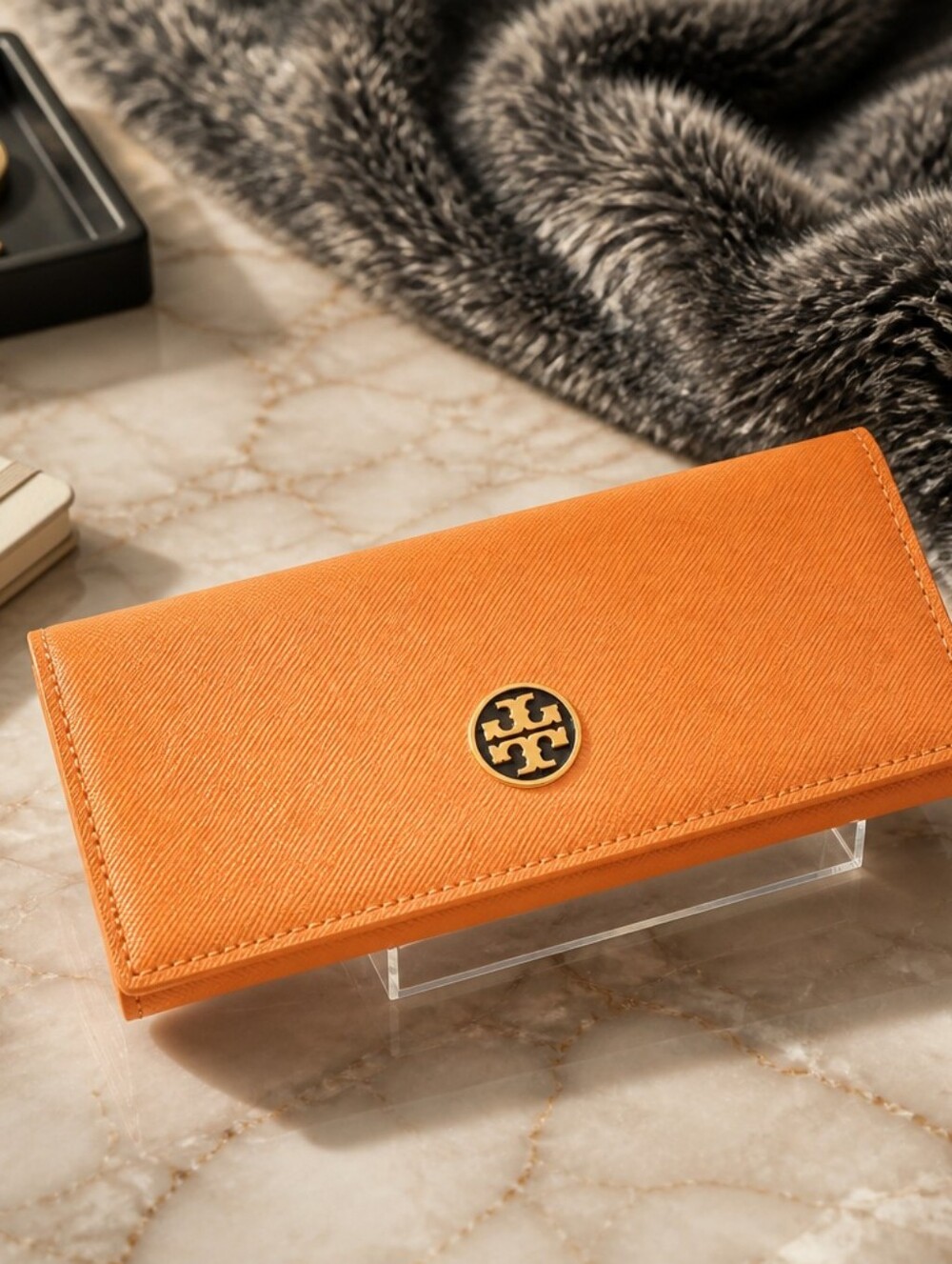 Tory Burch Glasses Case Euc
